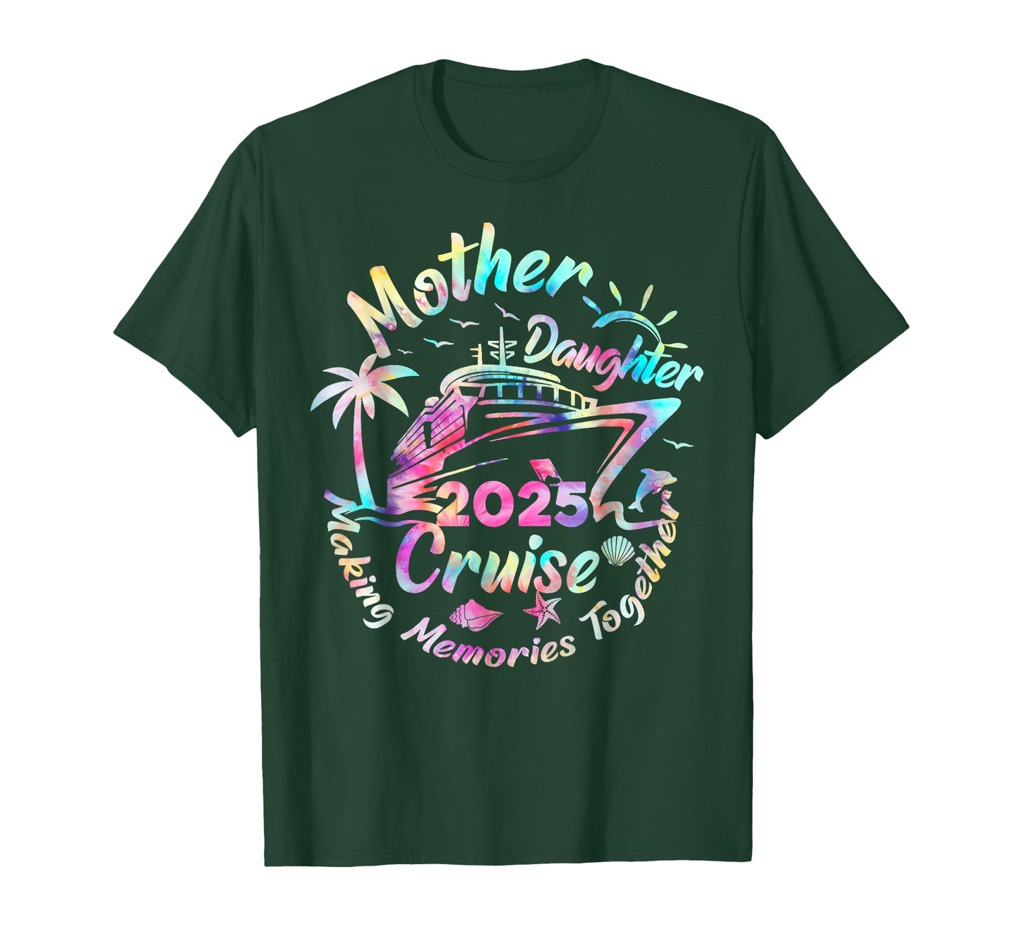 Cruise Mother Daughter Trip 2025 Funny Mom Daughter Vacation T-Shirt