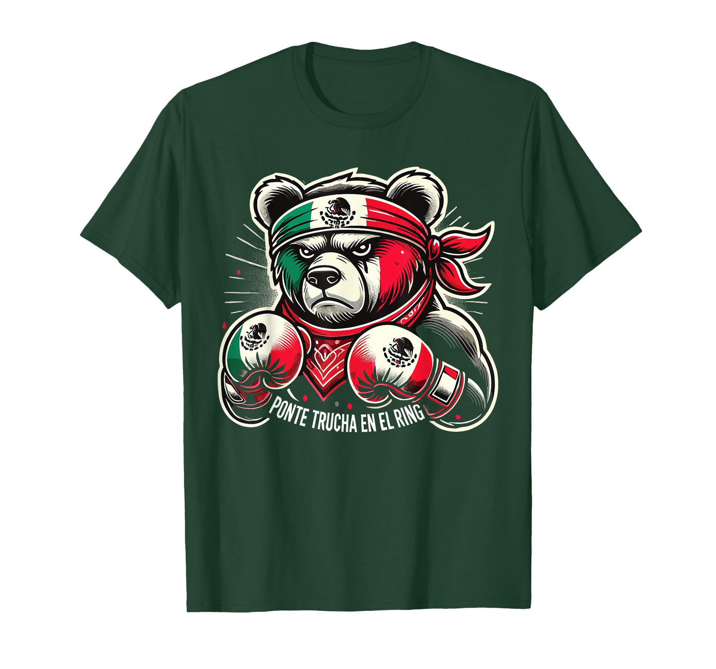 Ponte Trucha En El Ring Mexican Boxing T-Shirt