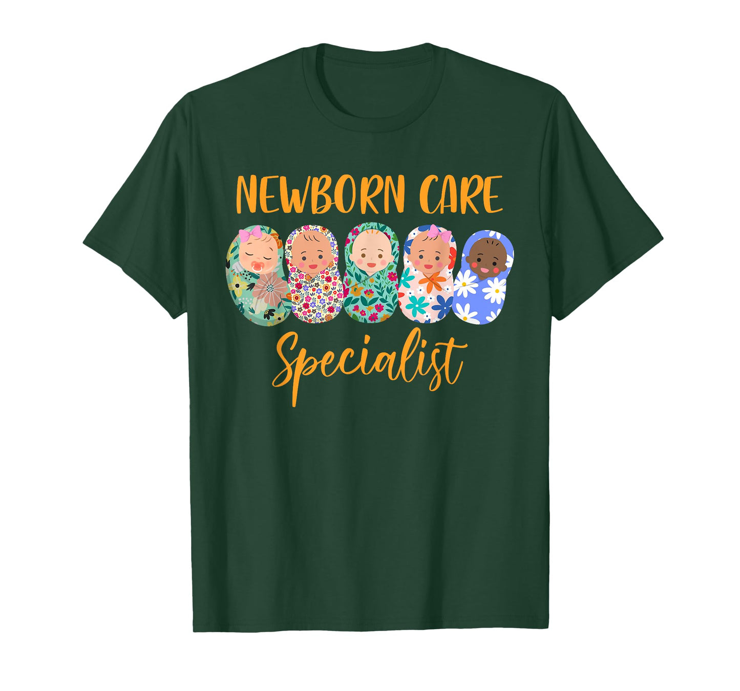 Mother Baby Nurse NICU Nurse Newborn Care Specialist T-Shirt