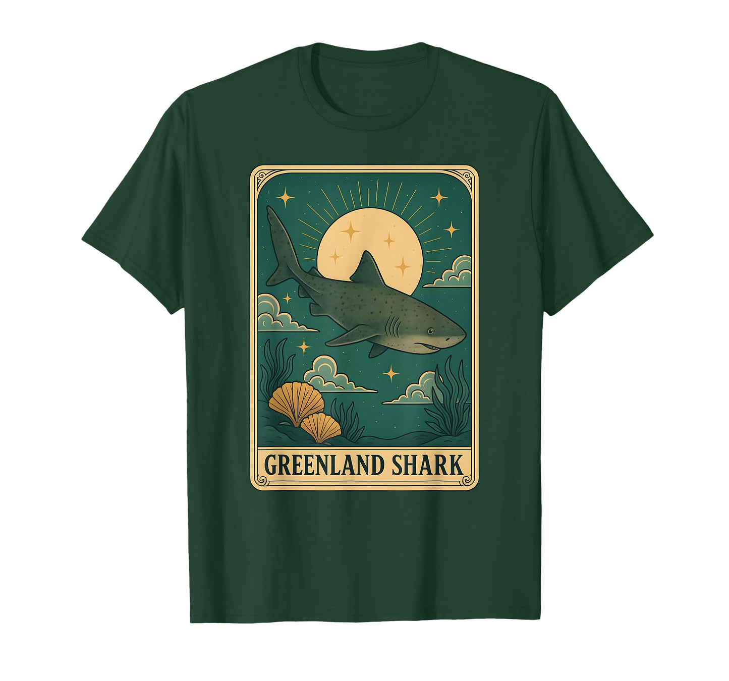 Tarot Card Greenland Shark T-Shirt