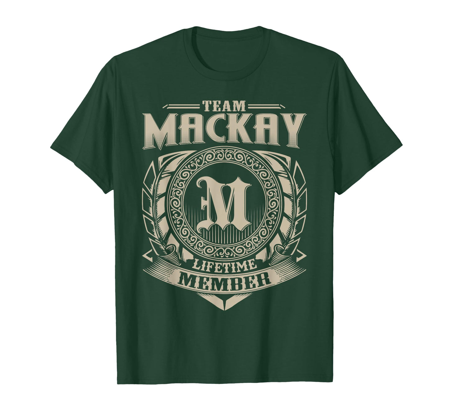 Team MACKAY Lifetime Member Funny MACKAY Family Name Vintage T-Shirt