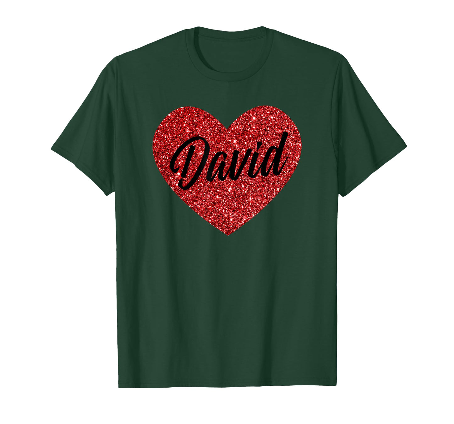 I Love David Cute David Heart for Valentine's Day T-Shirt
