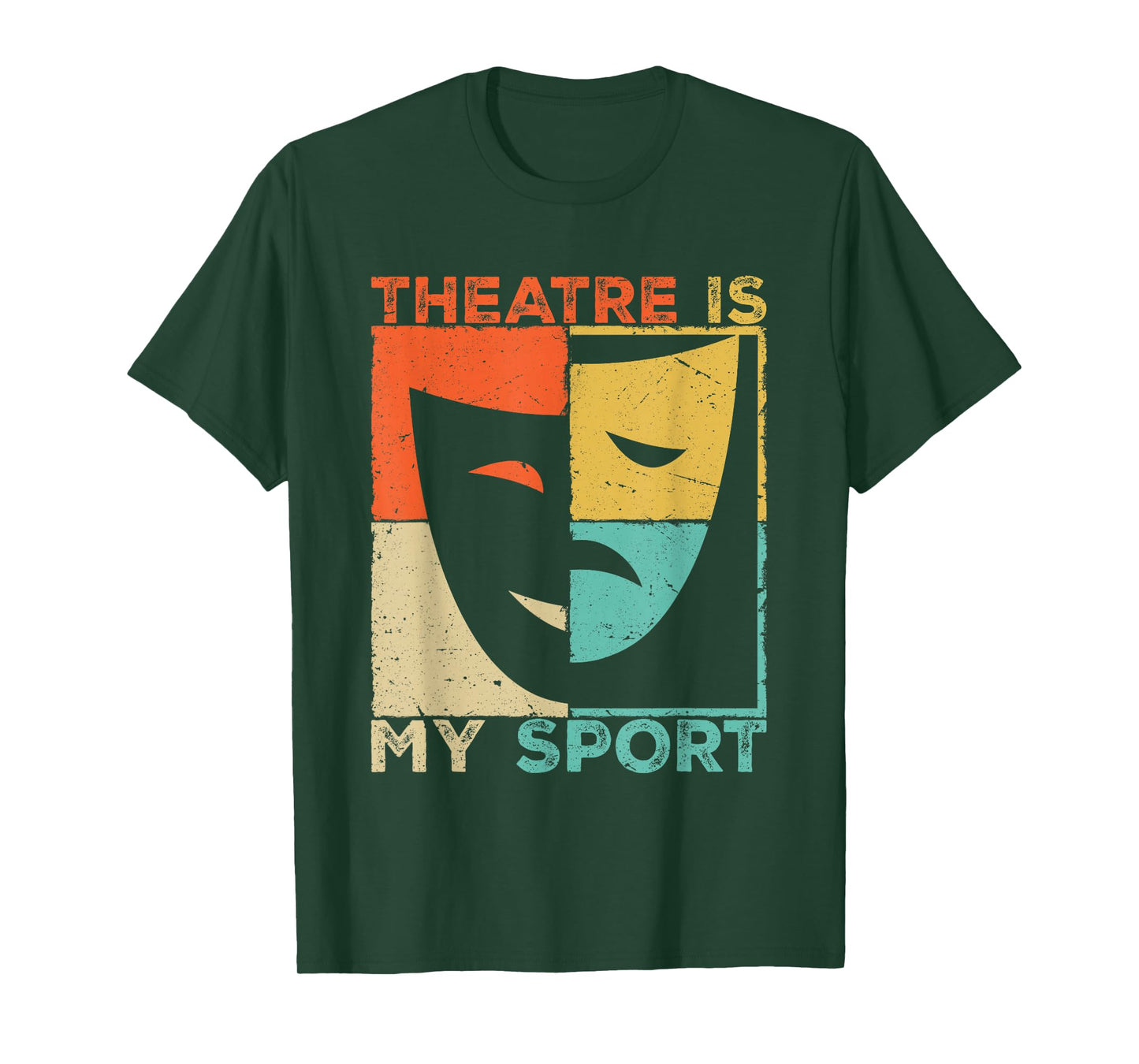 Vintage Theatre Is My Sport Musical Theater Thespian T-Shirt