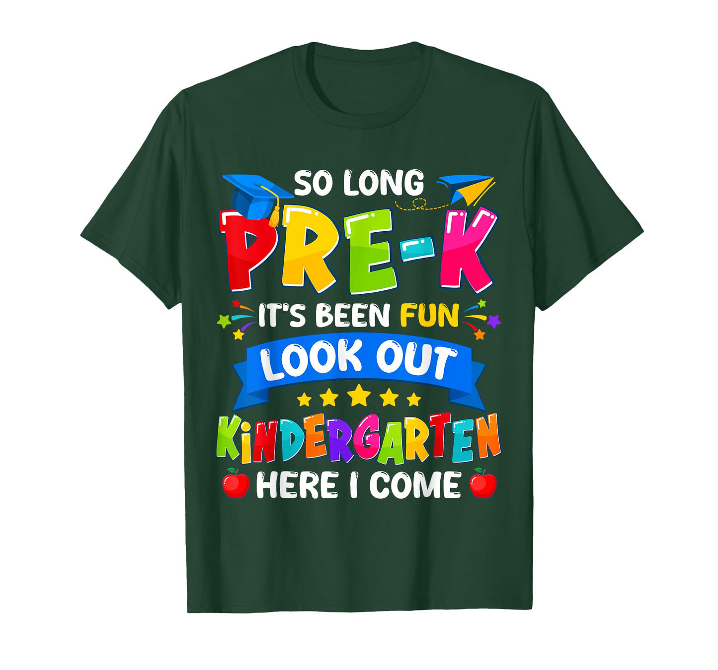 Pre-k Preschool Graduation T-Shirt