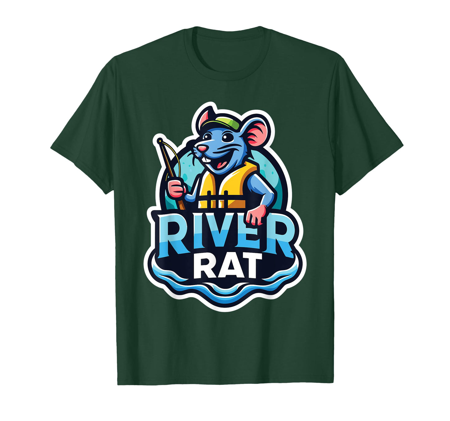 River Rat, River Adventures, River Rat T-Shirt