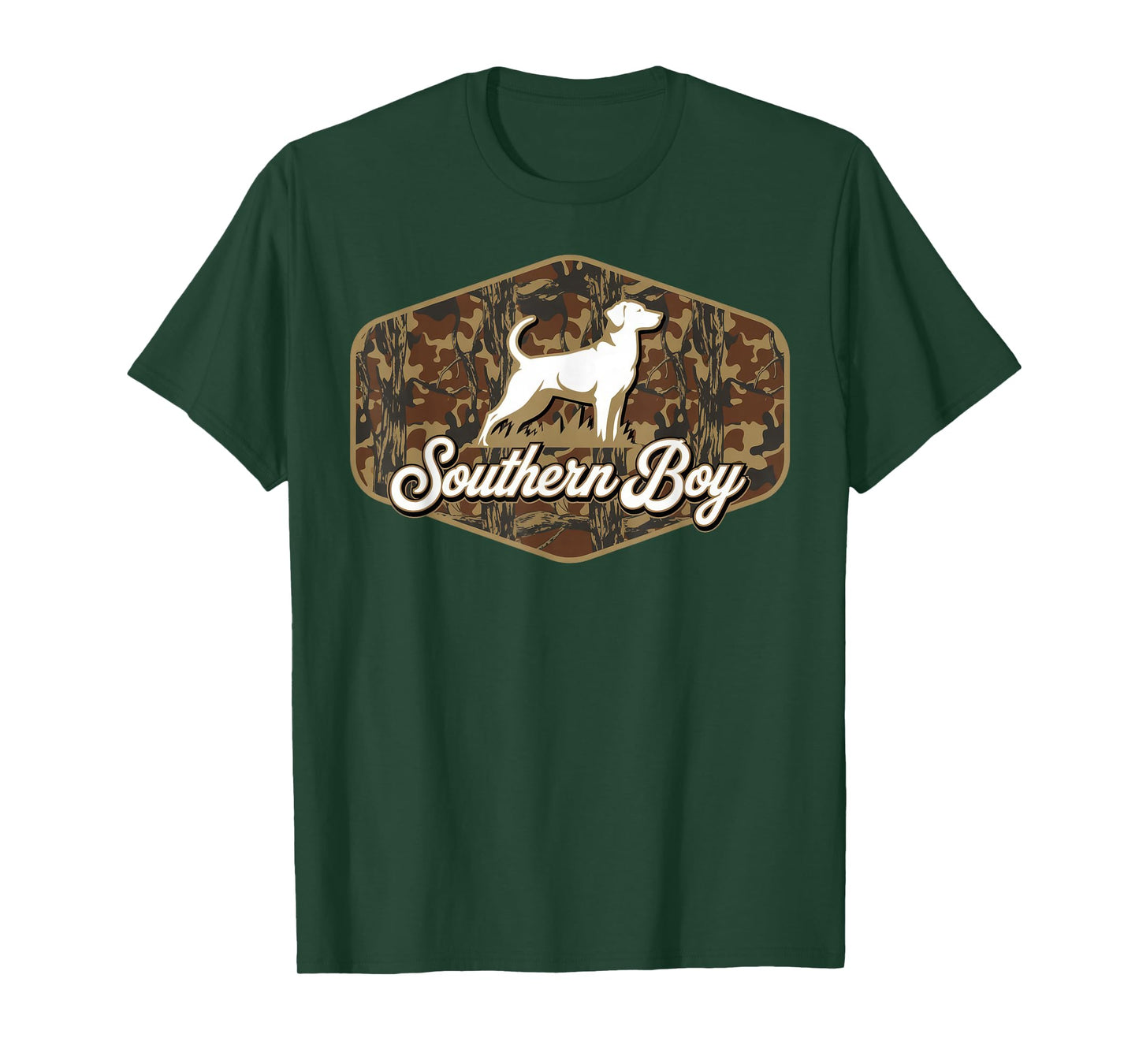 Local Boy Hunting Dog Retro Southern Country Pride Vintage T-Shirt