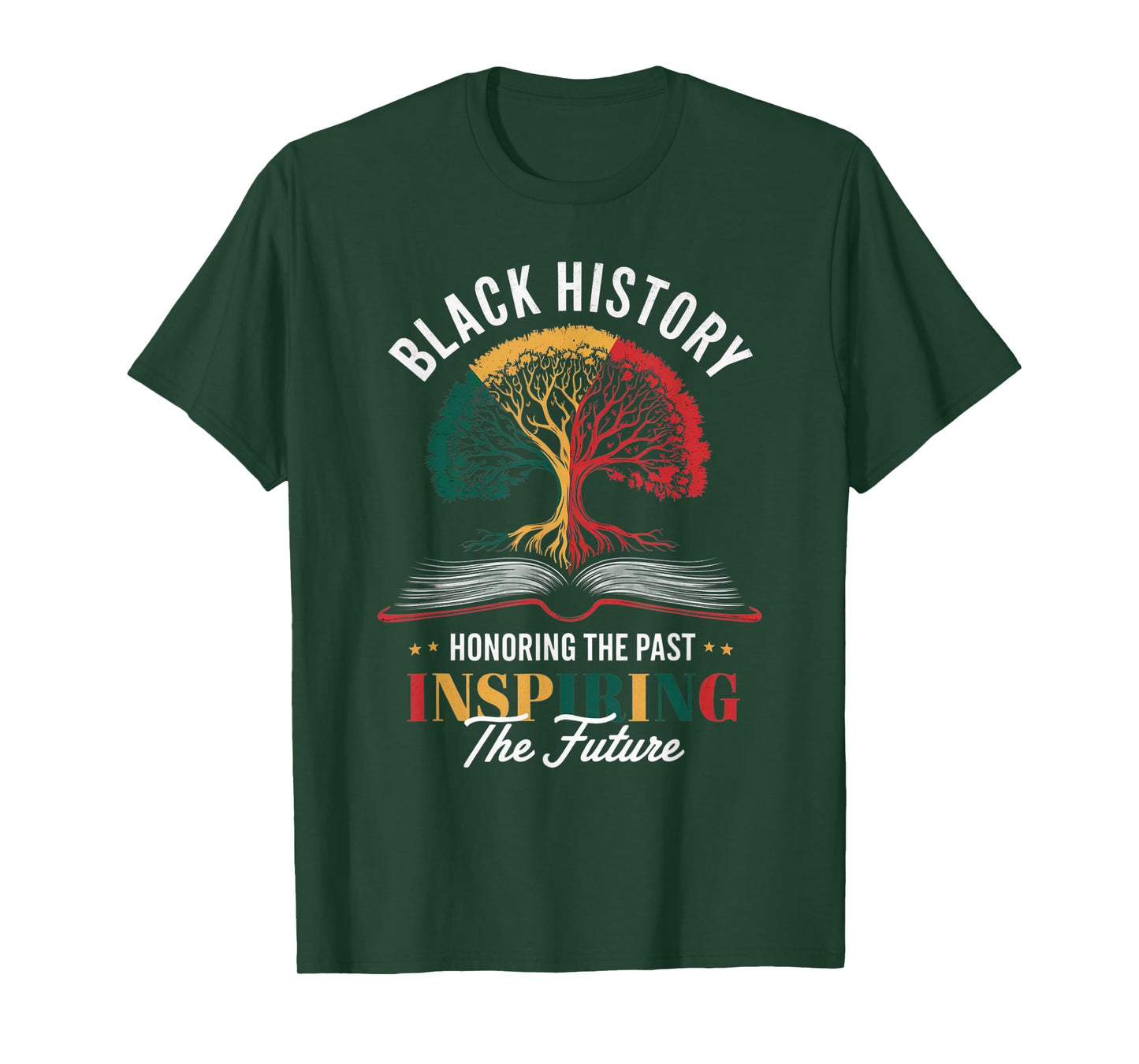 Honoring The Past Inspiring The Future Black History Month T-Shirt