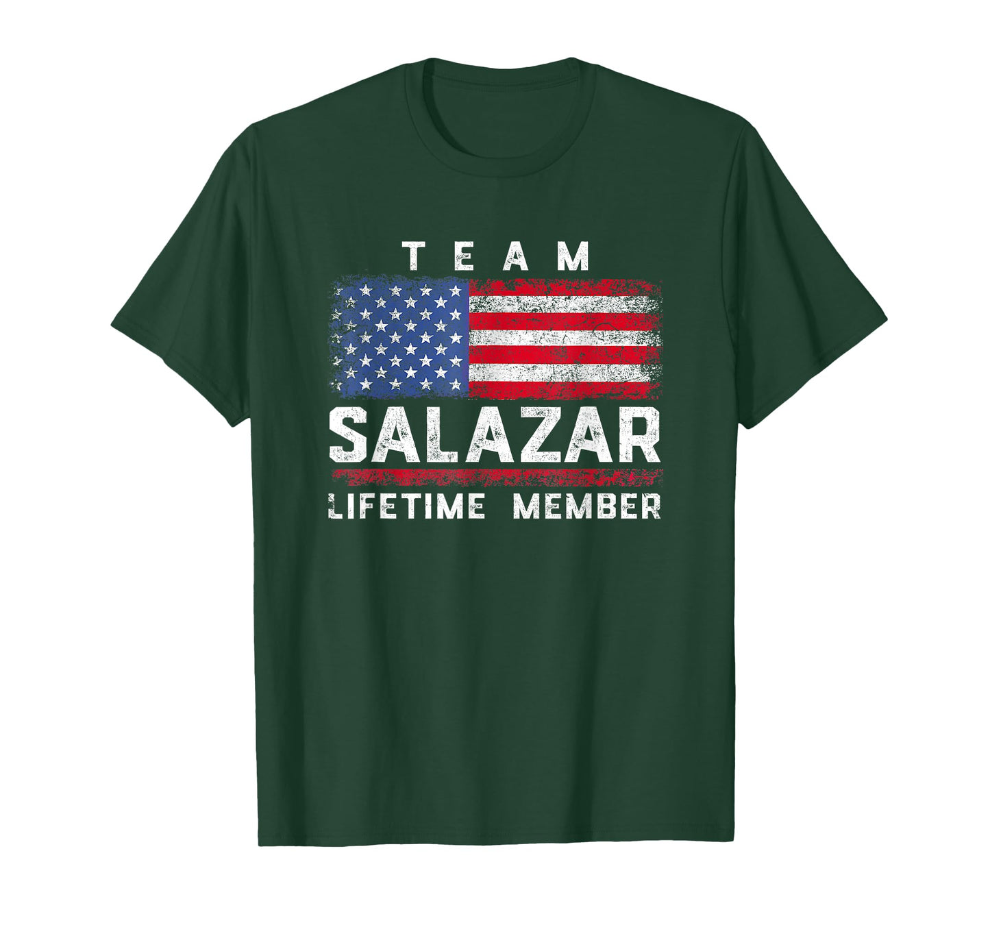 Salazar Family Name - Team Salazar Lifetime Member T-Shirt