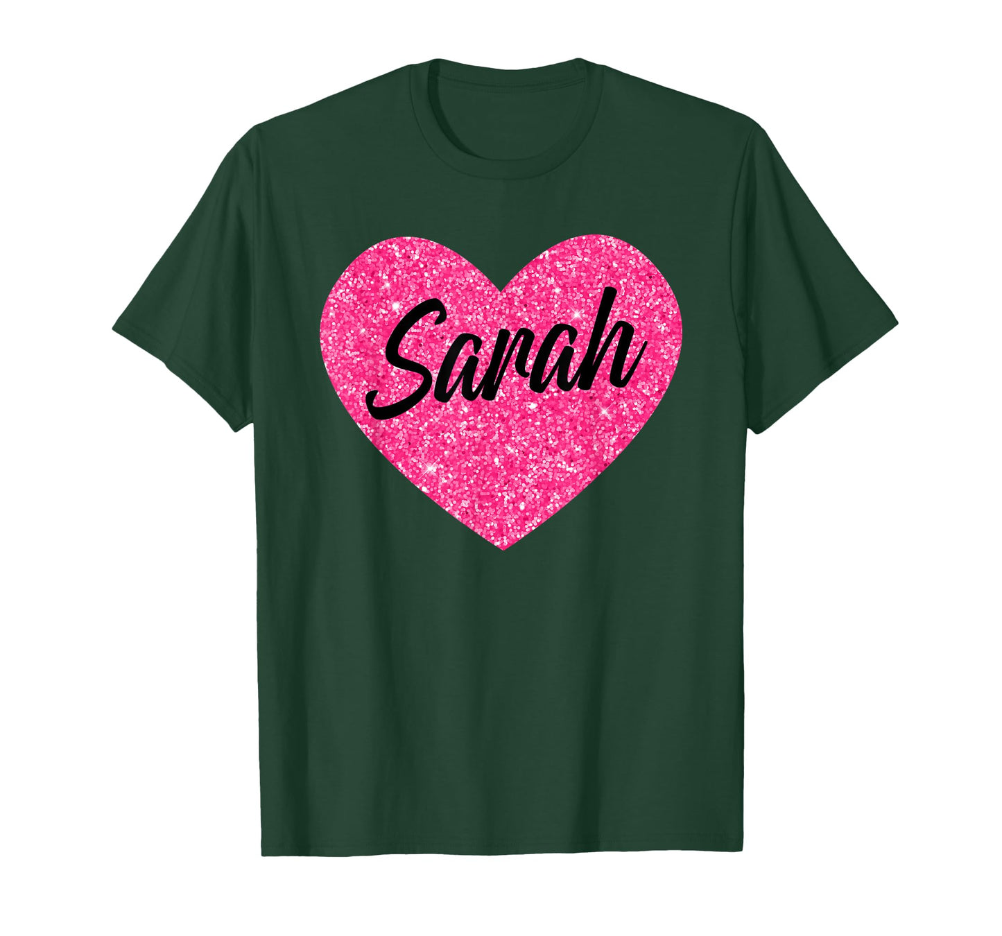I Love Sarah Cute Sarah Pink Heart for Valentines Day T-Shirt