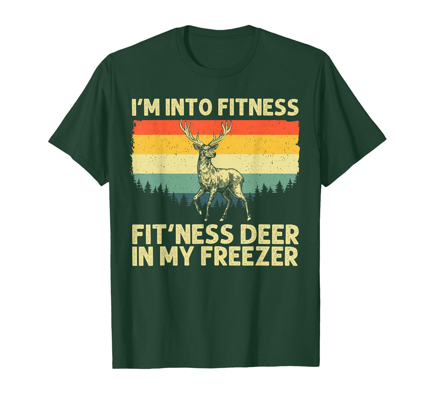 Deer Hunting Art For Men Women Wildlife Hunter Deer Hunting T-Shirt