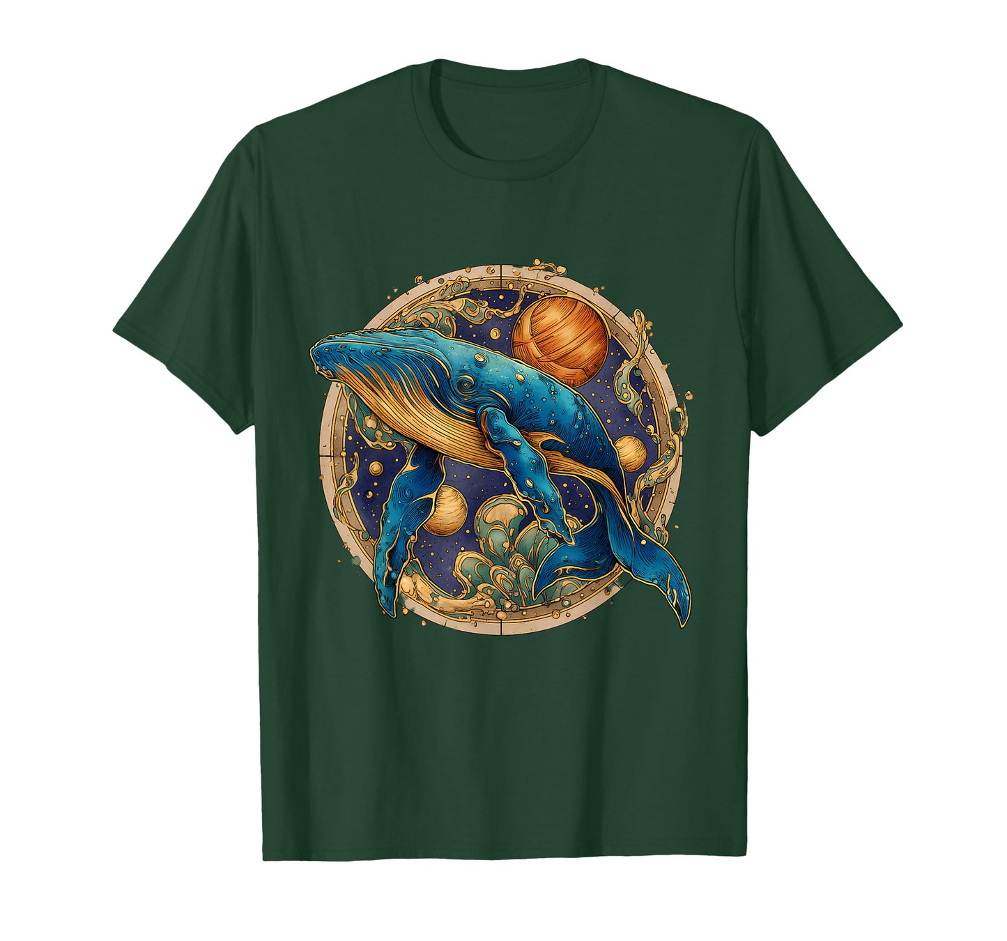 Humpback Whale Marine Biology Animal Sea Ocean Blue Whale T-Shirt