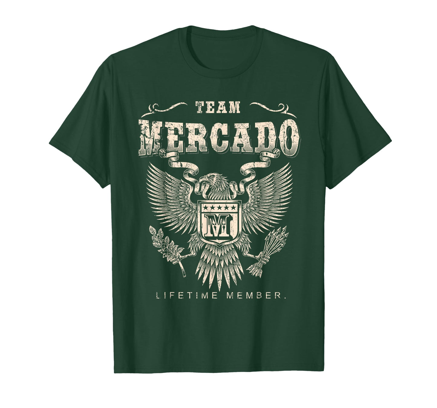 Team Mercado Family Name Lifetime Member T-Shirt