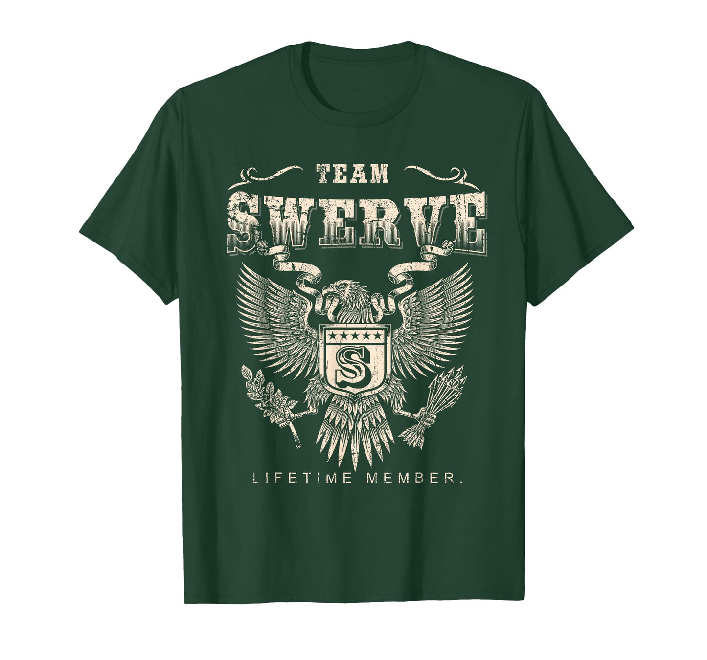 Team Swerve Lifetime Member - Swerve Name T-Shirt