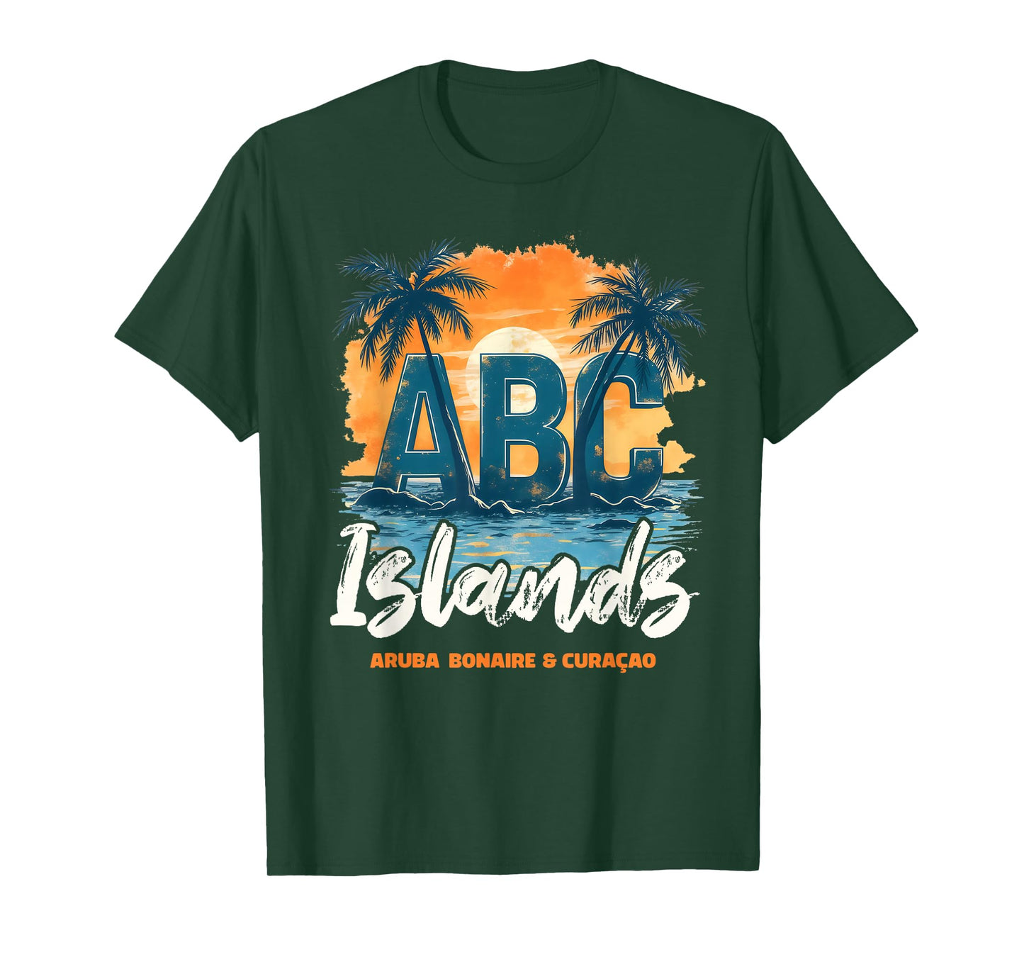 ABC Islands Aruba Bonaire Curacao Cruise Vacay Caribbean T-Shirt