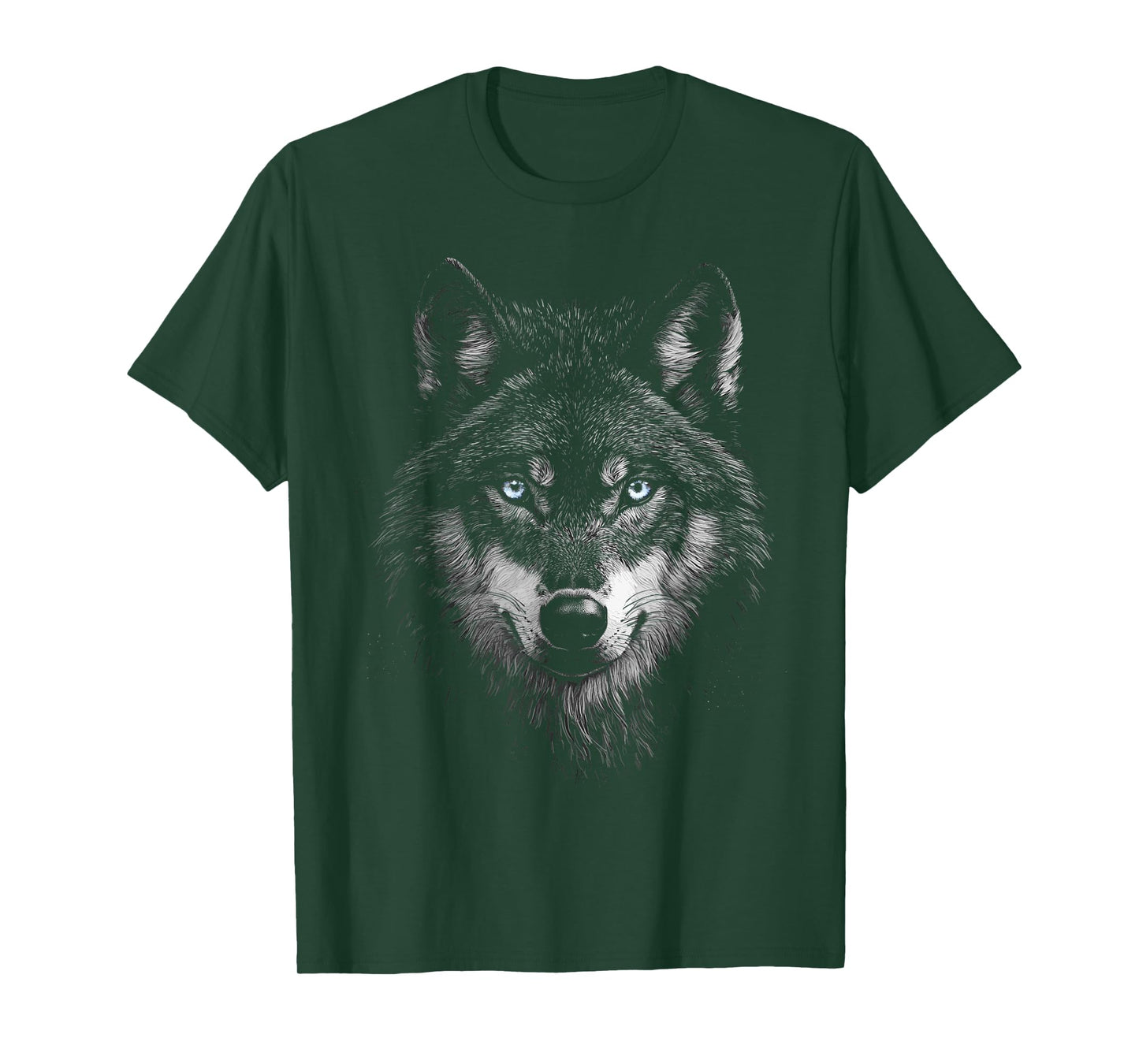 Mystic Wolf Animal Art Graphic Wolves T-Shirt