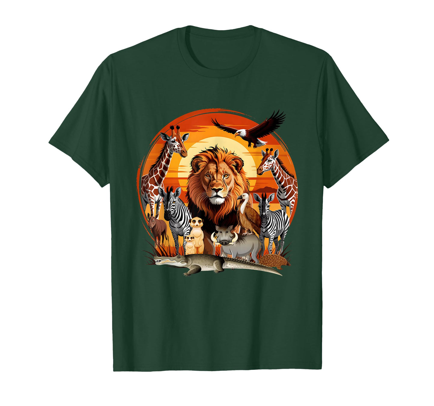 Zookeeper Africans Animal Jungle Safari Zoo Keeper Wildlife T-Shirt