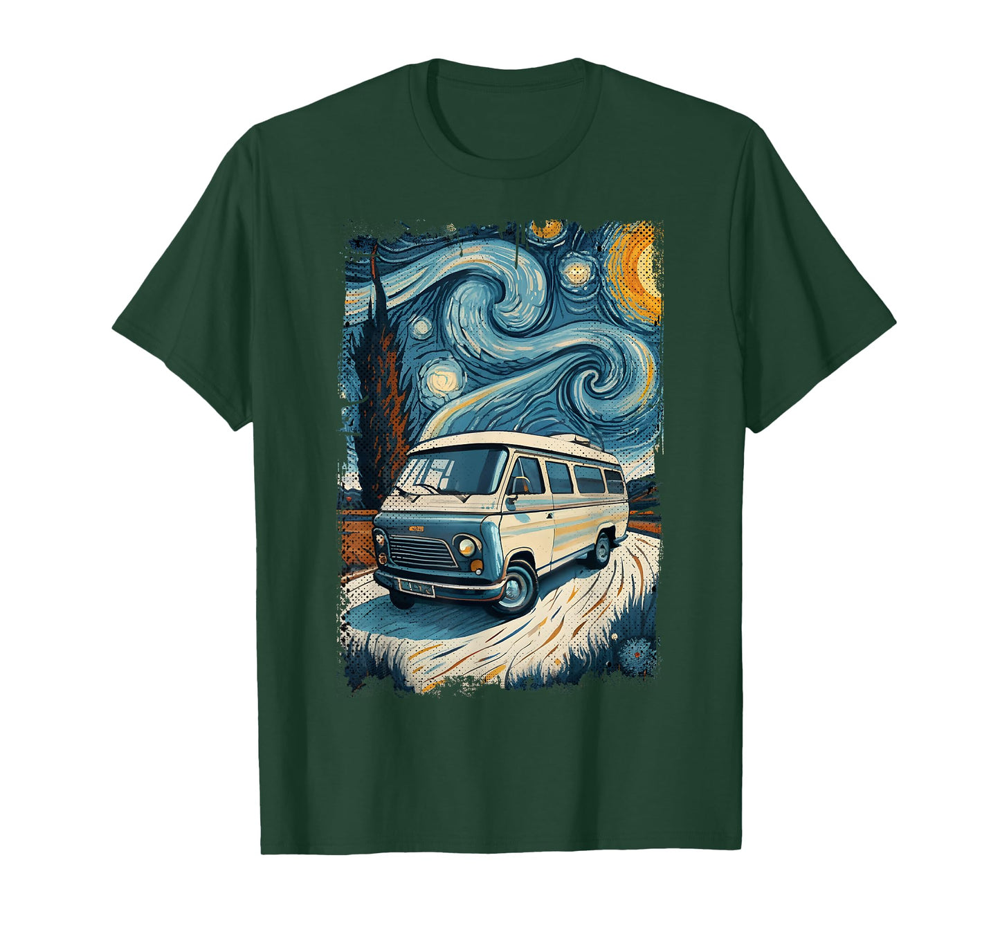 Van Life Clothing Retro Vintage Van Dwellers Vanlife Nomads T-Shirt