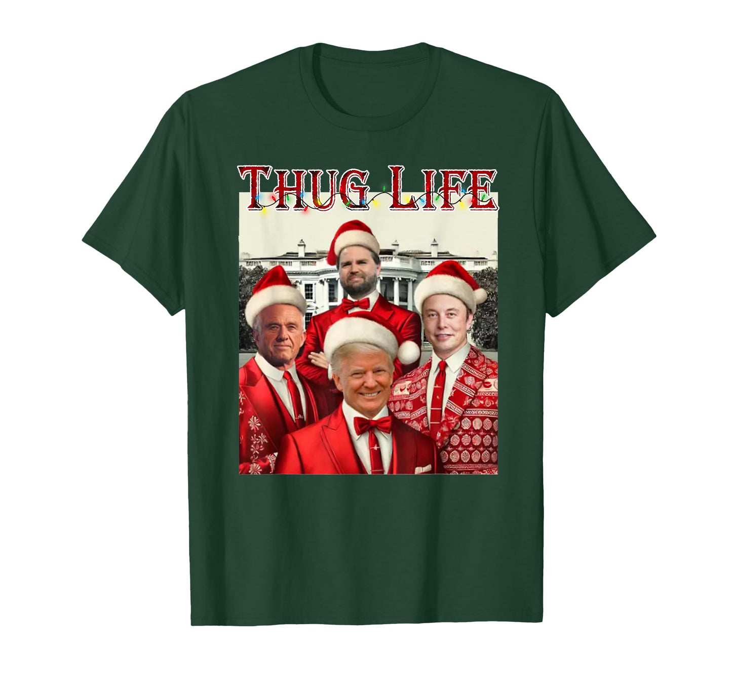 Trump Squad Thug Life Trump Vance Kennedy Elon T-Shirt