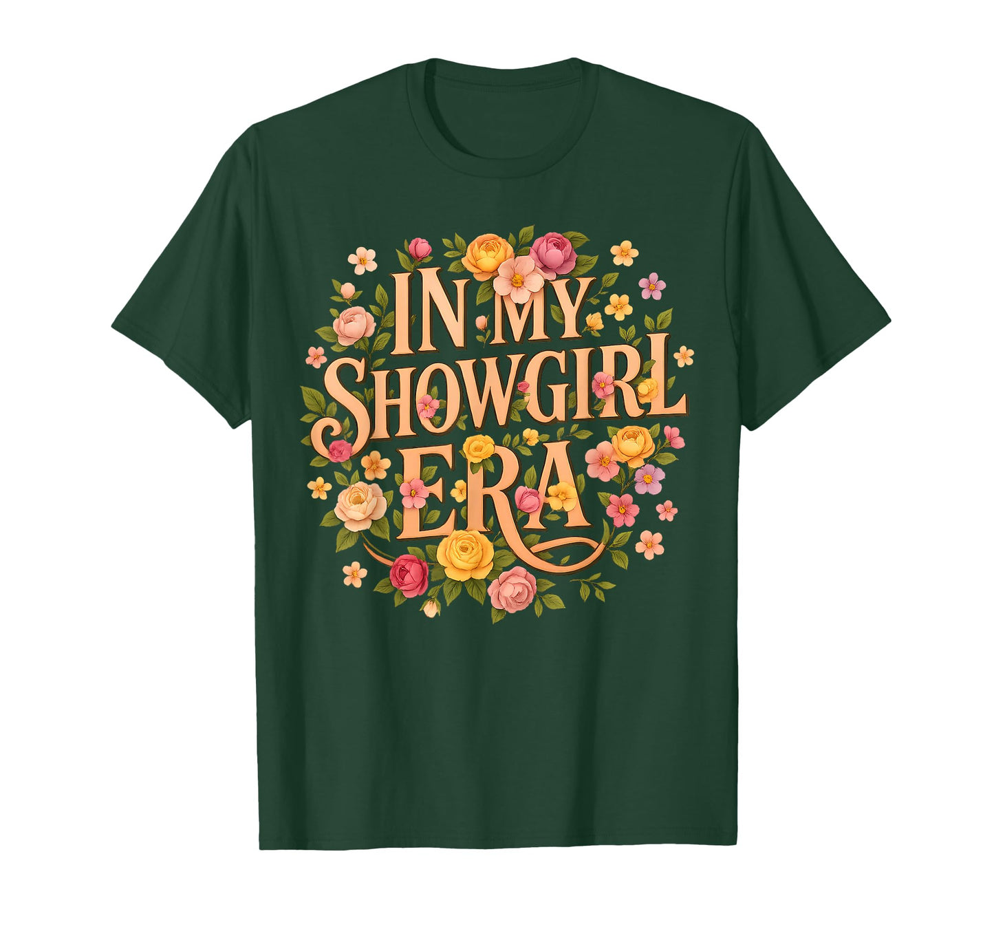 Grovy in My Show Girl Era Bling Floral T-Shirt