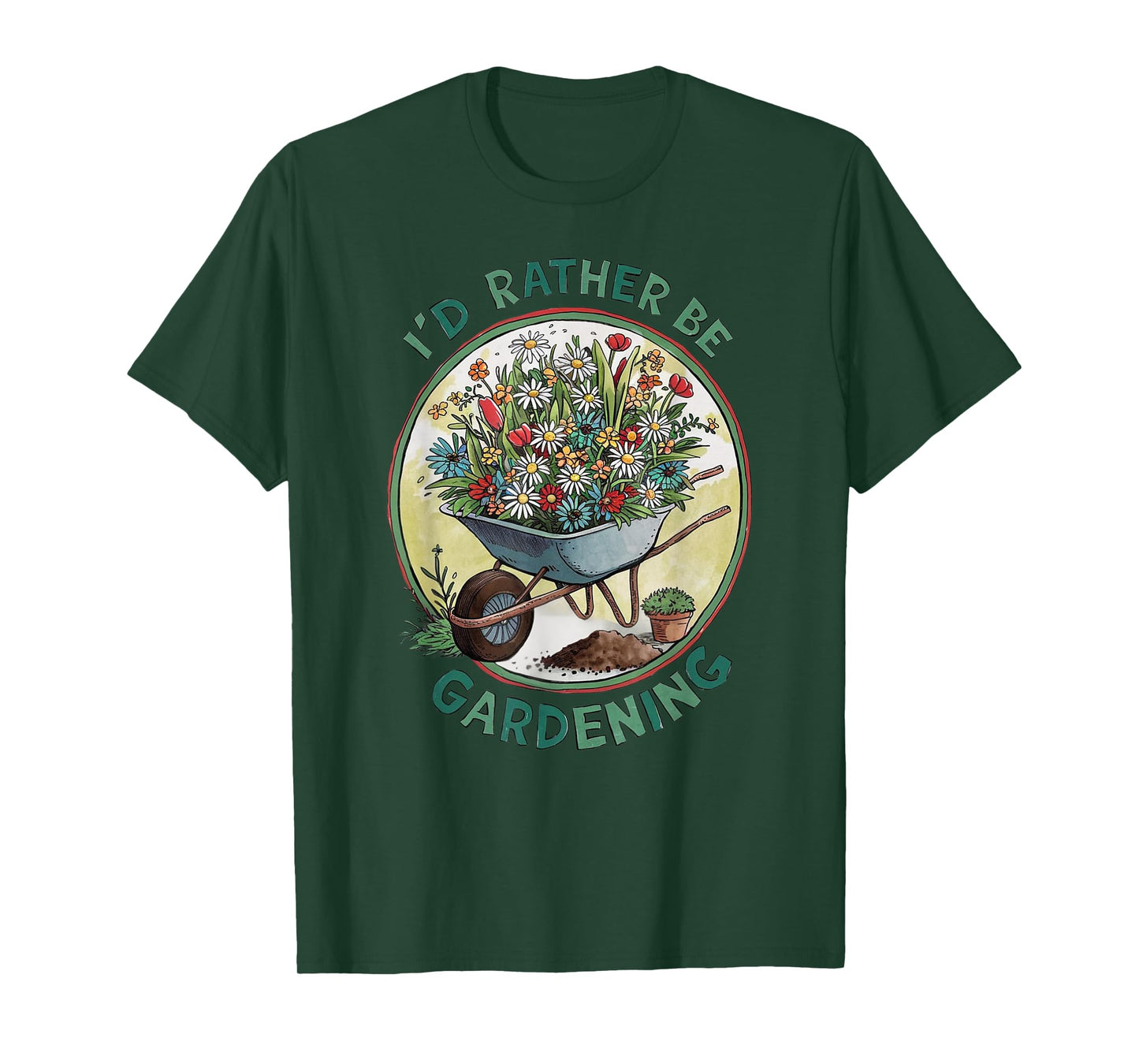 Gardening Funny Gardener Plant Garden Life Farmer T-Shirt