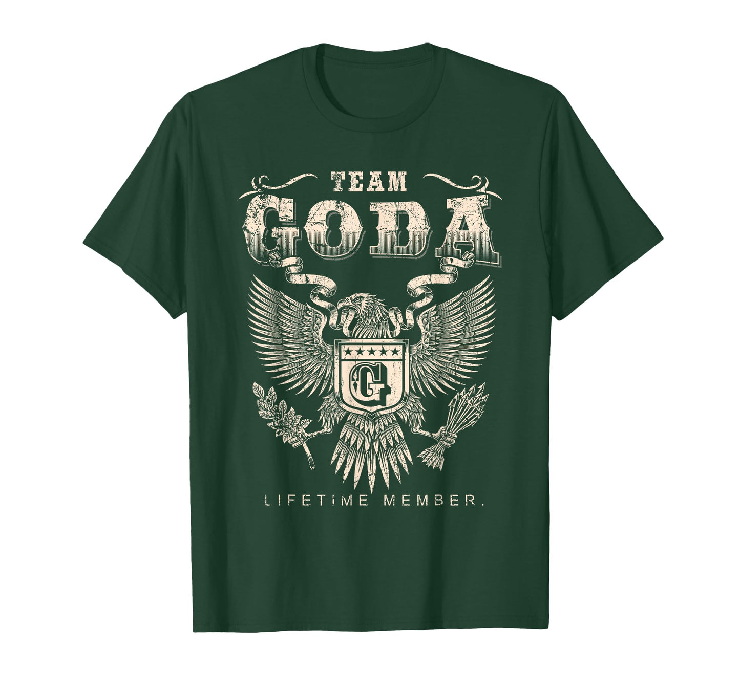Team Goda Lifetime Member - Goda Name T-Shirt
