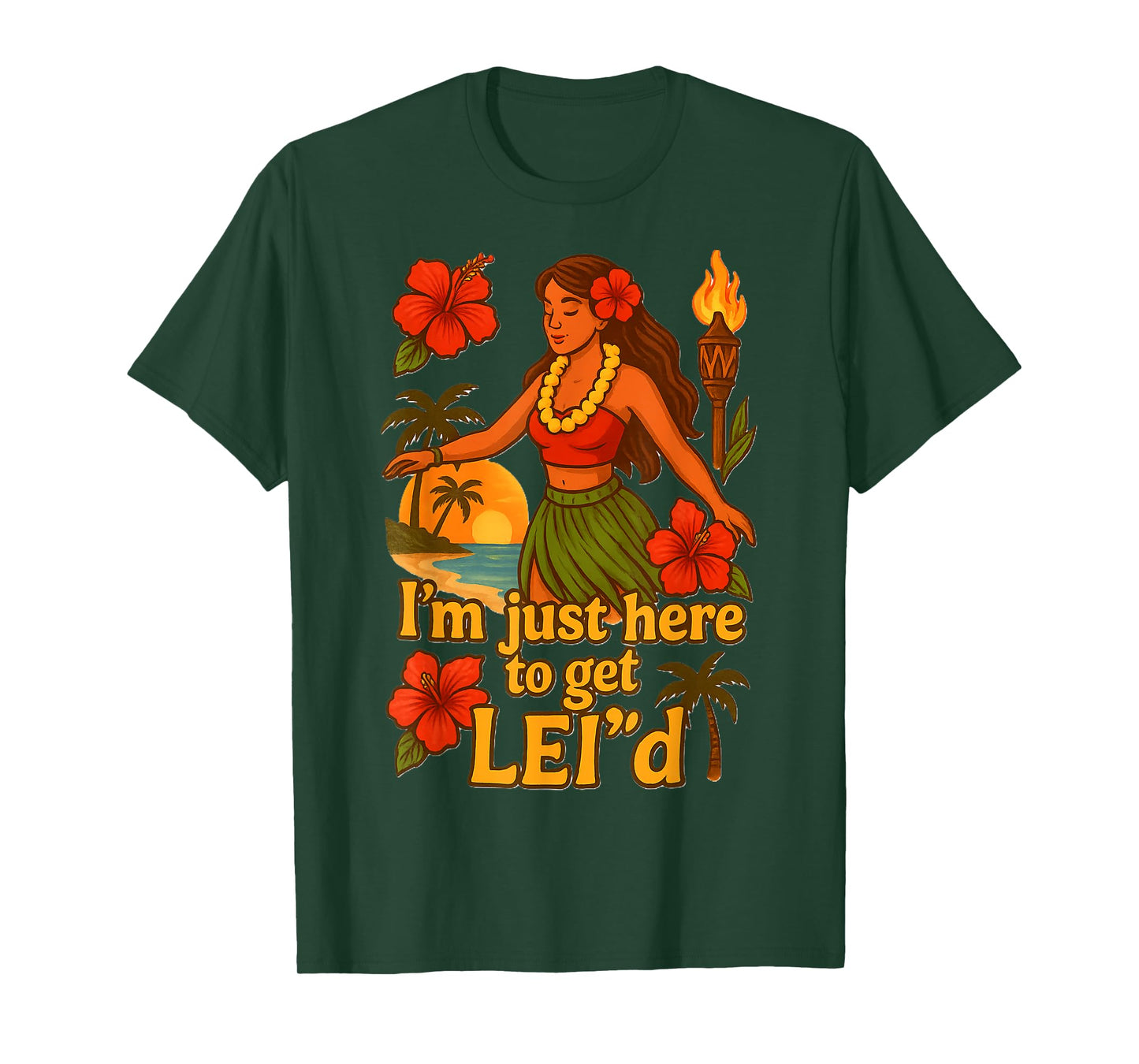 Funny Hawaiian Luau T-Shirt