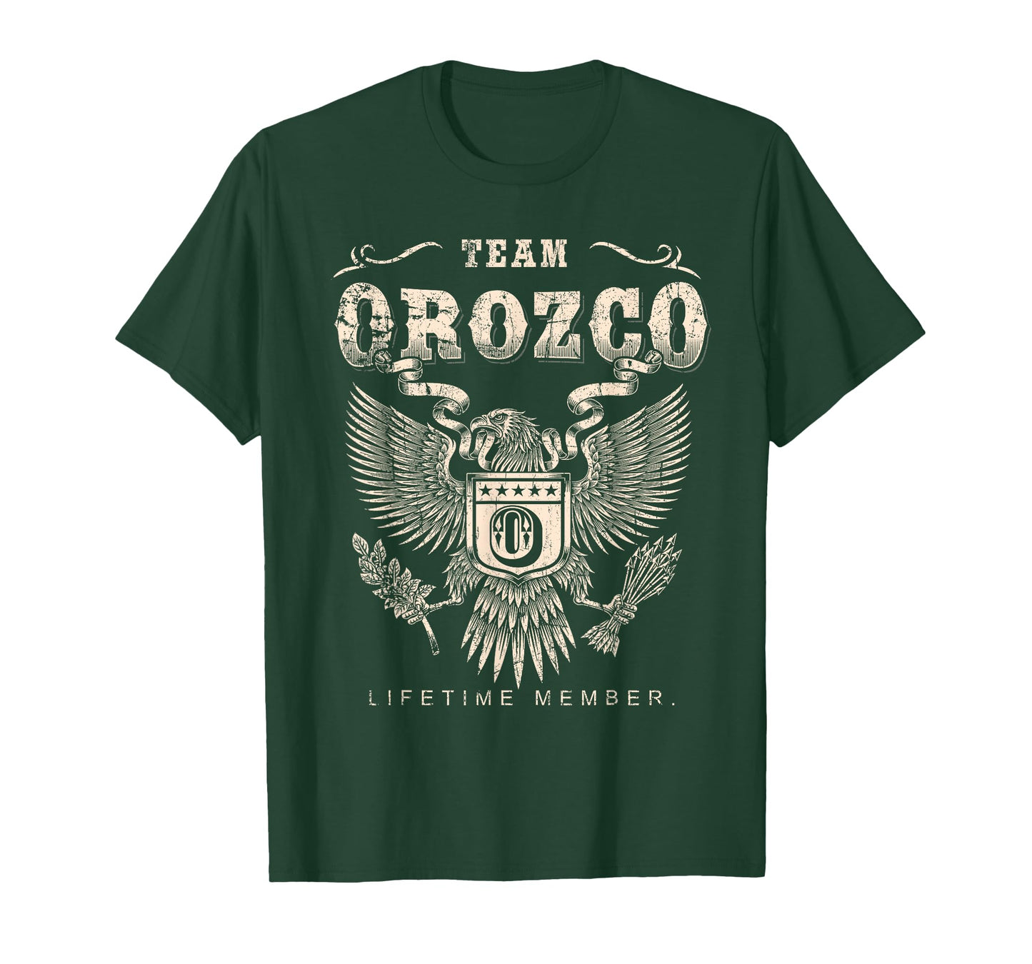 Team Orozco Family Name Lifetime Member T-Shirt