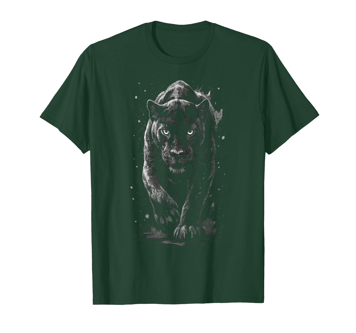 Panther Spirit Wildlife Art Men Women Gift T-Shirt
