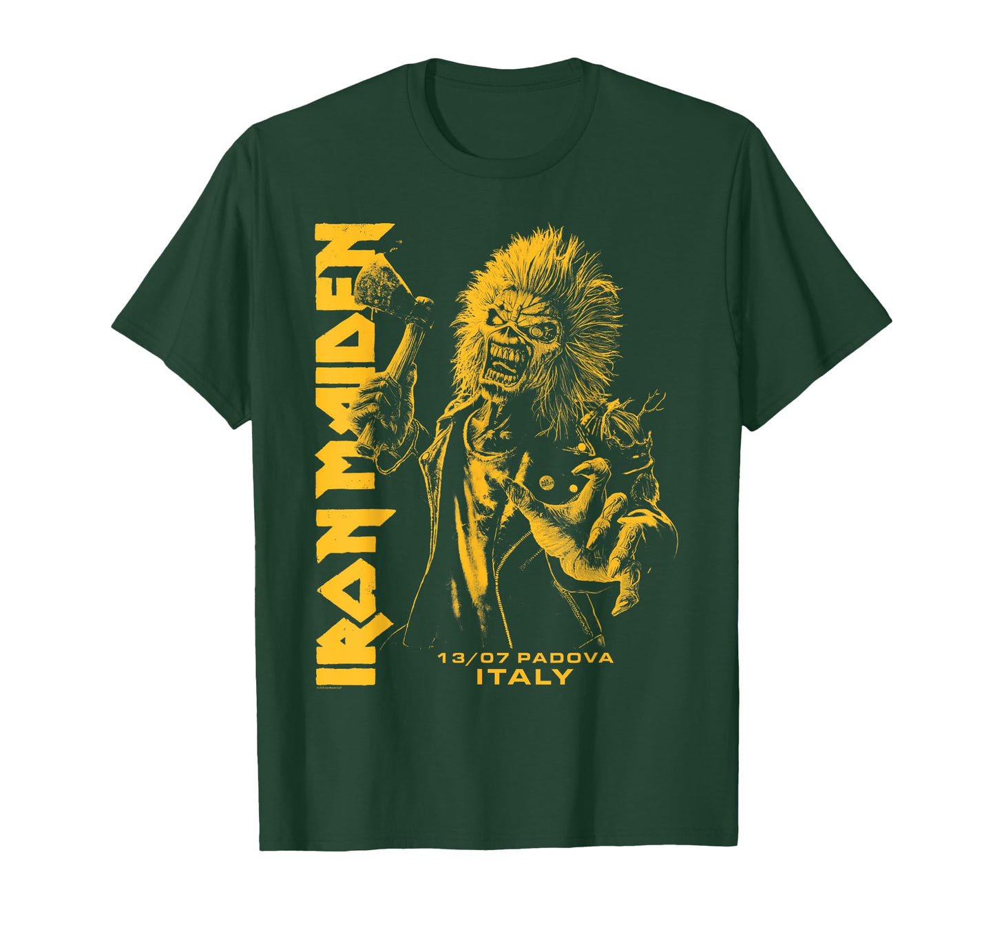 Iron Maiden - Run For Your Lives Tour Padova T-Shirt