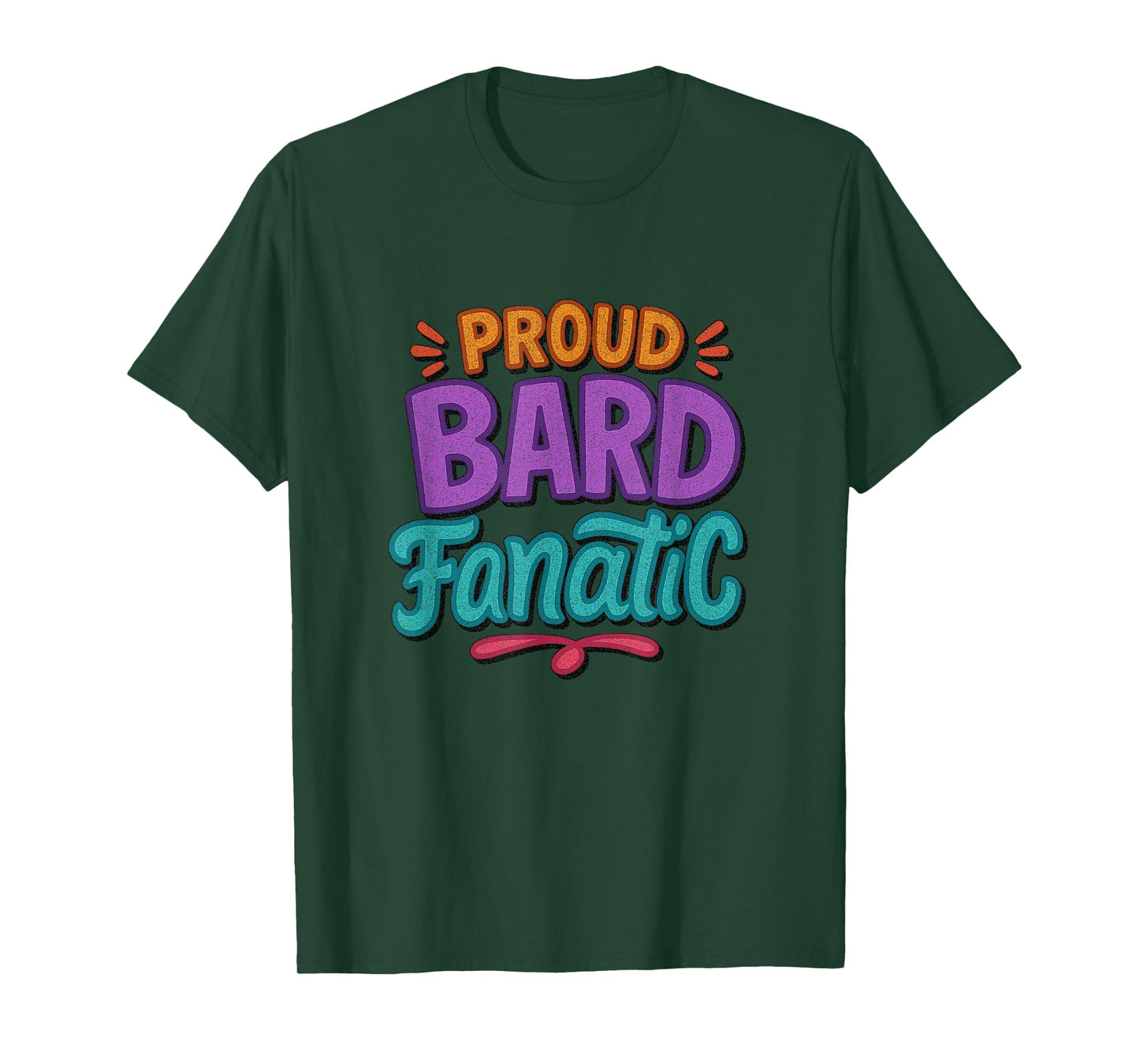 Distressed Proud Bard Fanatic Shakespeare Humorous Funny T-Shirt