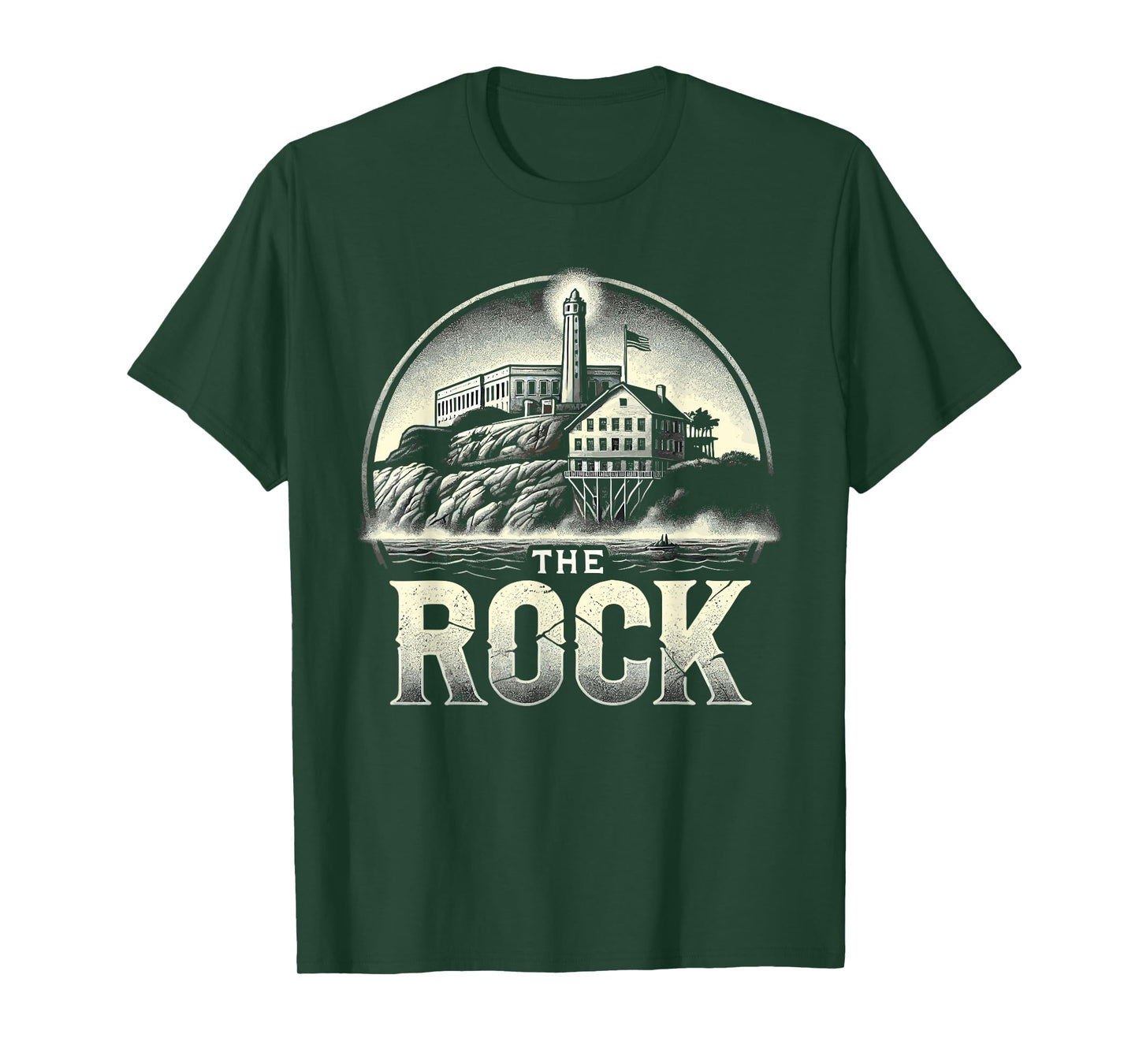 Alcatraz Island Prison History Famous Prison American T-Shirt