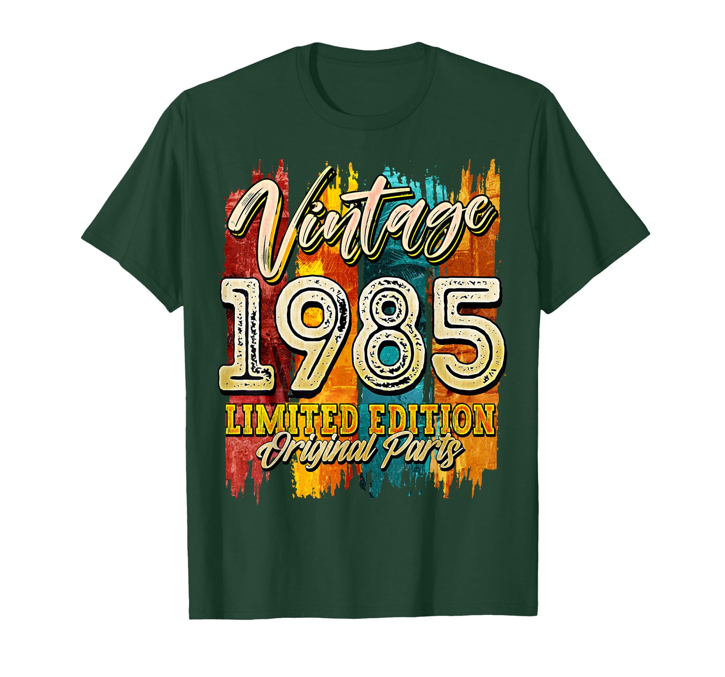 Vintage 1985 Limited Edition Original Parts 40 year Birthday T-Shirt