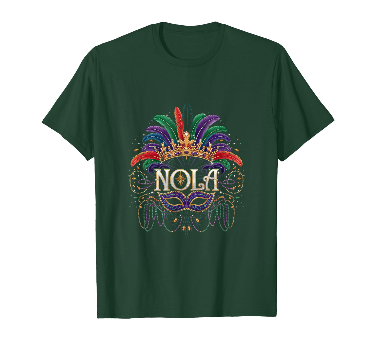 NOLA New Orleans Mardi Gras 2025 T-Shirt