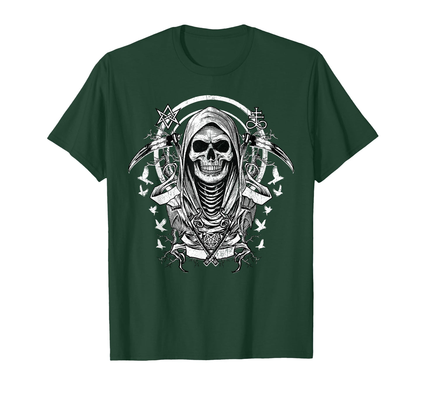 Gothic Aesthetic Skeleton Grunge Occult Y2K Goth Halloween T-Shirt