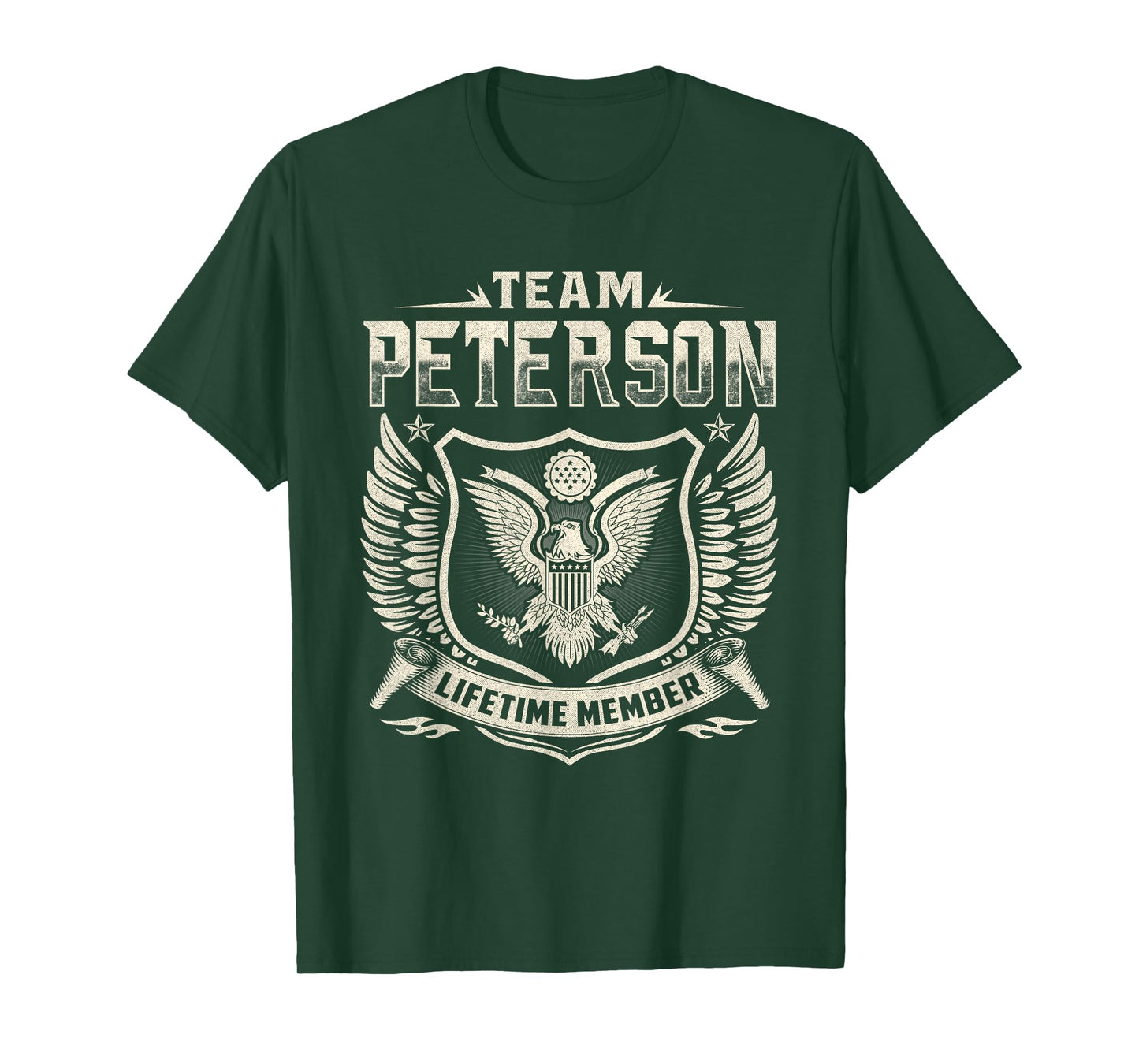 Peterson Family Shirt Team Peterson Lifetime Member T-Shirt