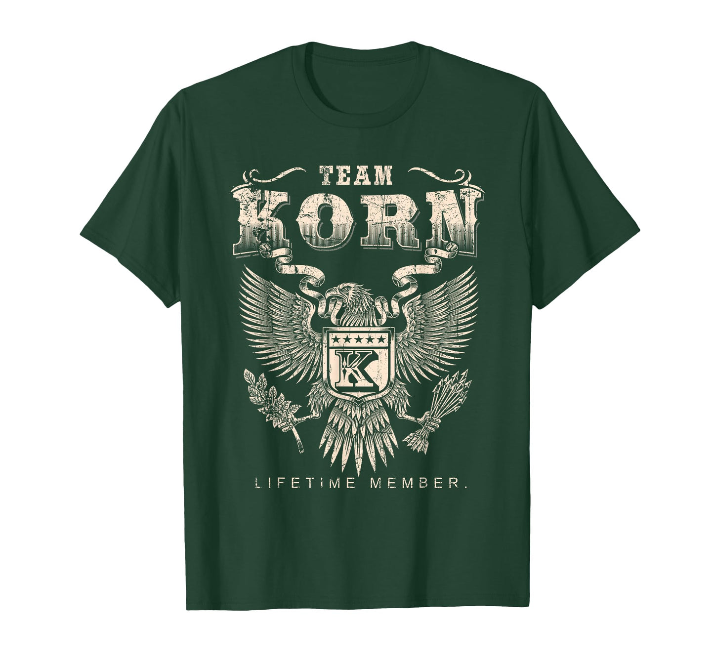 Team KORN Lifetime Member Last Name T-Shirt