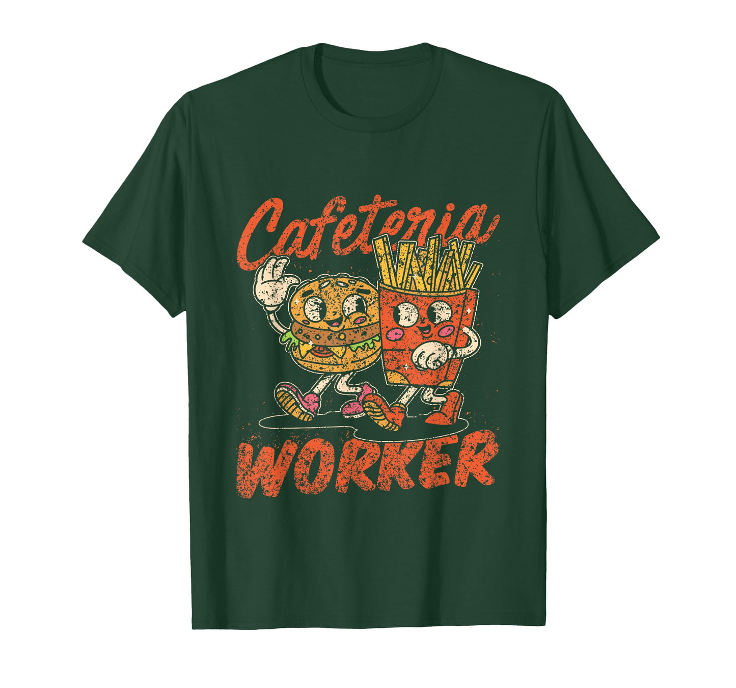 Cafeteria Worker Lunch Lady Ladies School Cafeteria Worker T-Shirt
