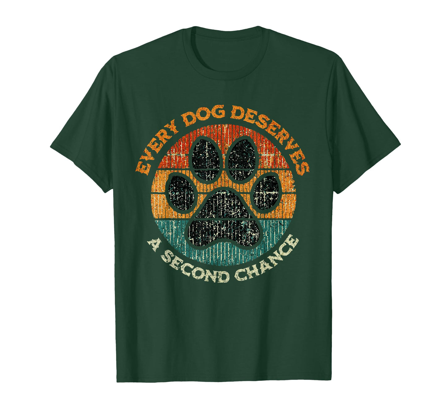 Every Dog Deserves A Second Chance Rescue Dog Adoption T-Shirt
