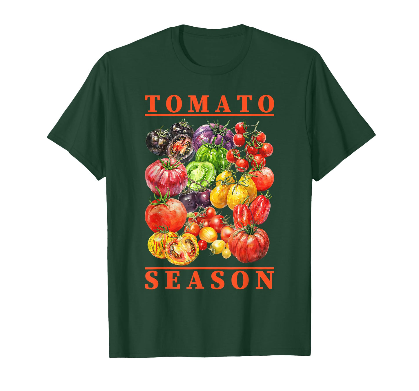 Vintage Tomato Season Vegan Vegetable Gardening Plant Lover T-Shirt