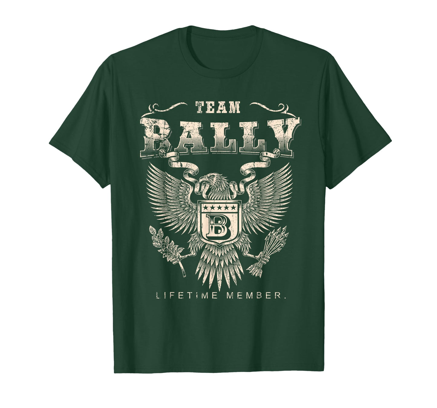 Team Bally Lifetime Member - Bally Name T-Shirt