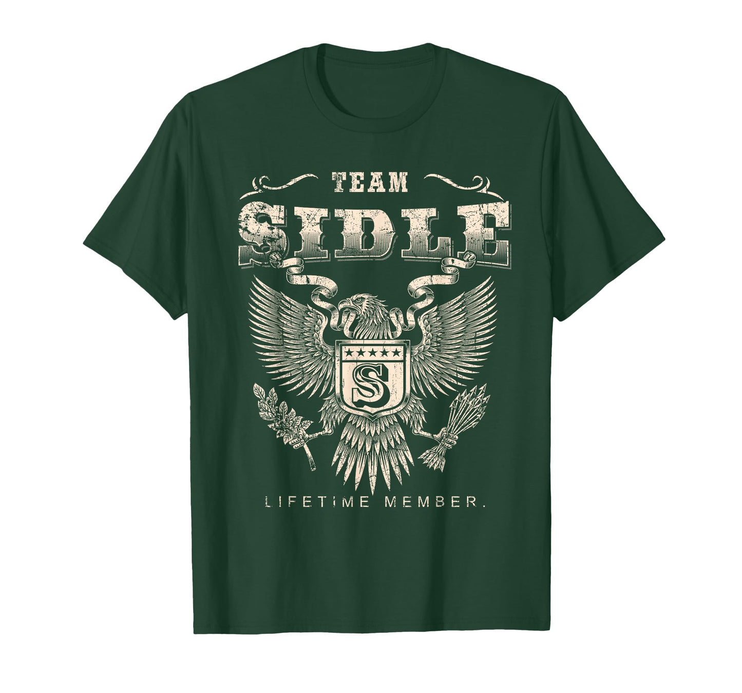 Team Sidle Lifetime Member - Sidle Name T-Shirt
