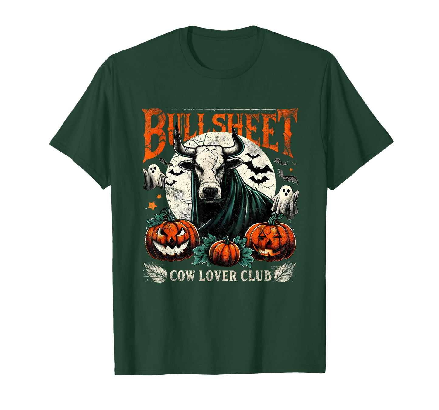 Funny Halloween Cow Ghost Pun for Farm Lovers T-Shirt