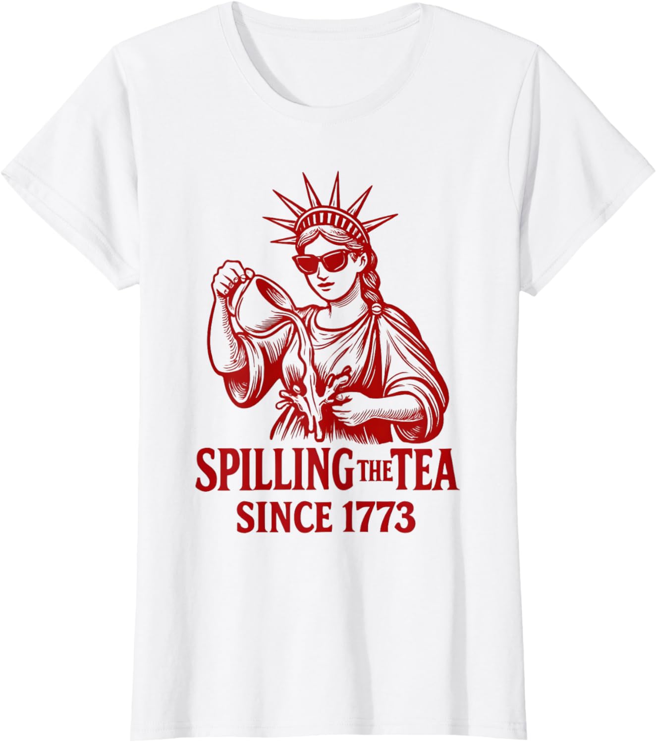 July 4th vintage Spilling the Tea Since 1773 T-Shirt