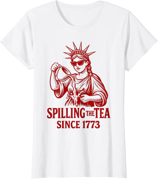 July 4th vintage Spilling the Tea Since 1773 T-Shirt
