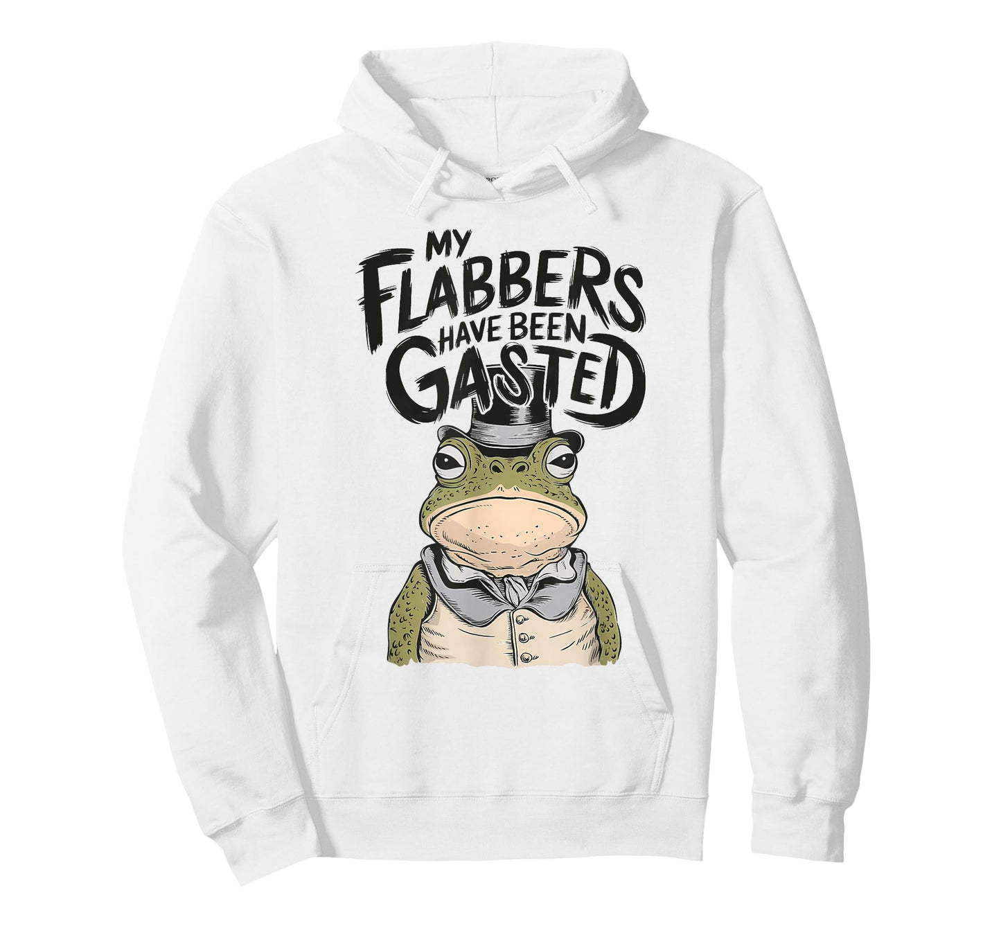 My Flabbers Have Been Gasted Funny Toad Frog T-Shirt
