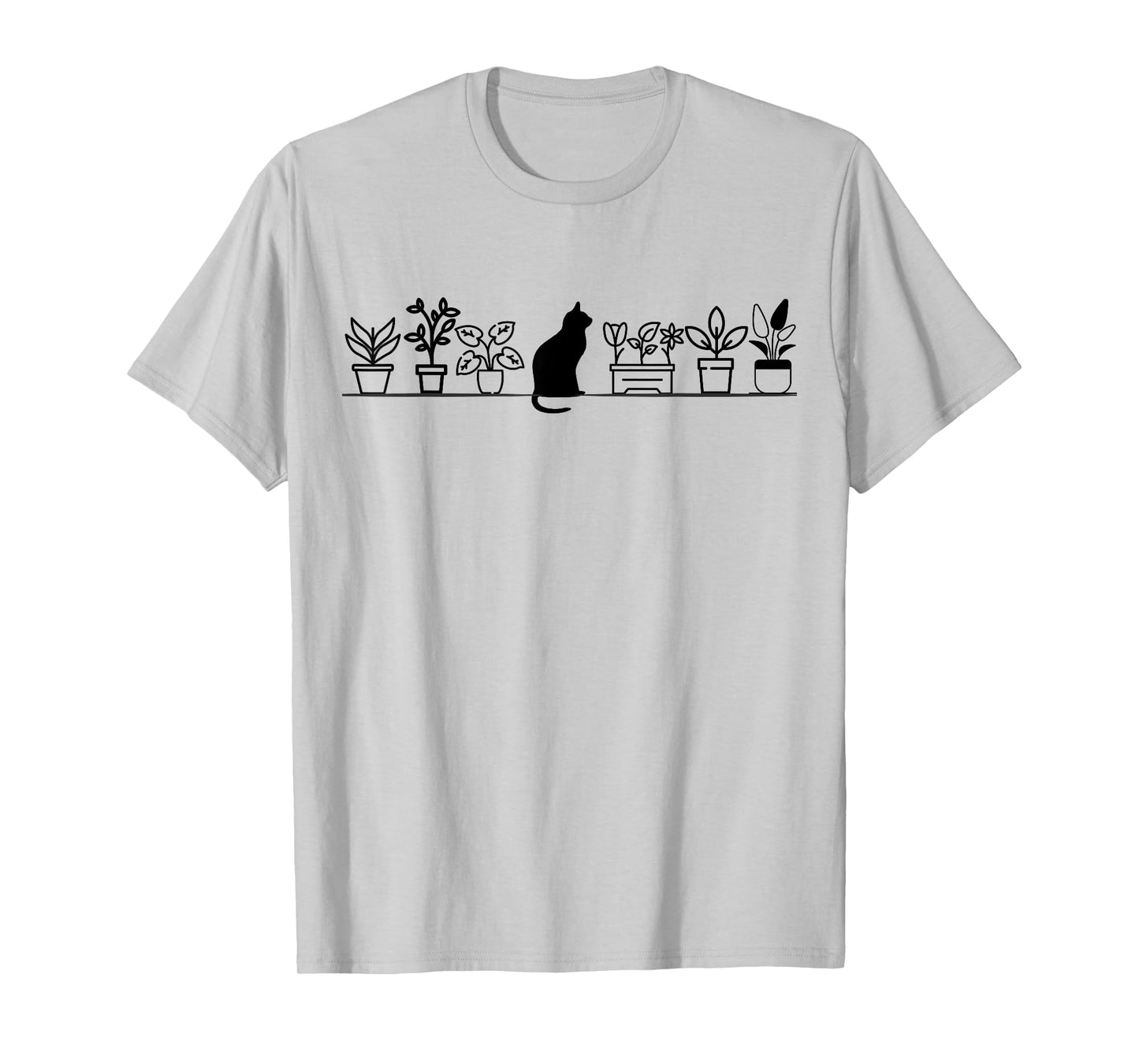 Cats And Plants A Purrfect Combination T-Shirt