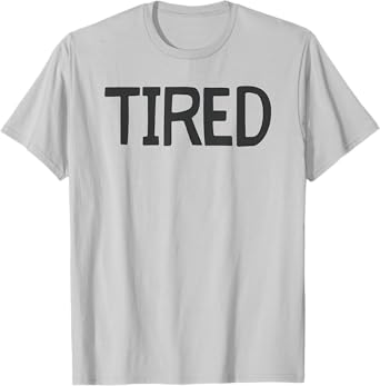 Tired Sakamoto Funny Japanese Anime Costume T-Shirt