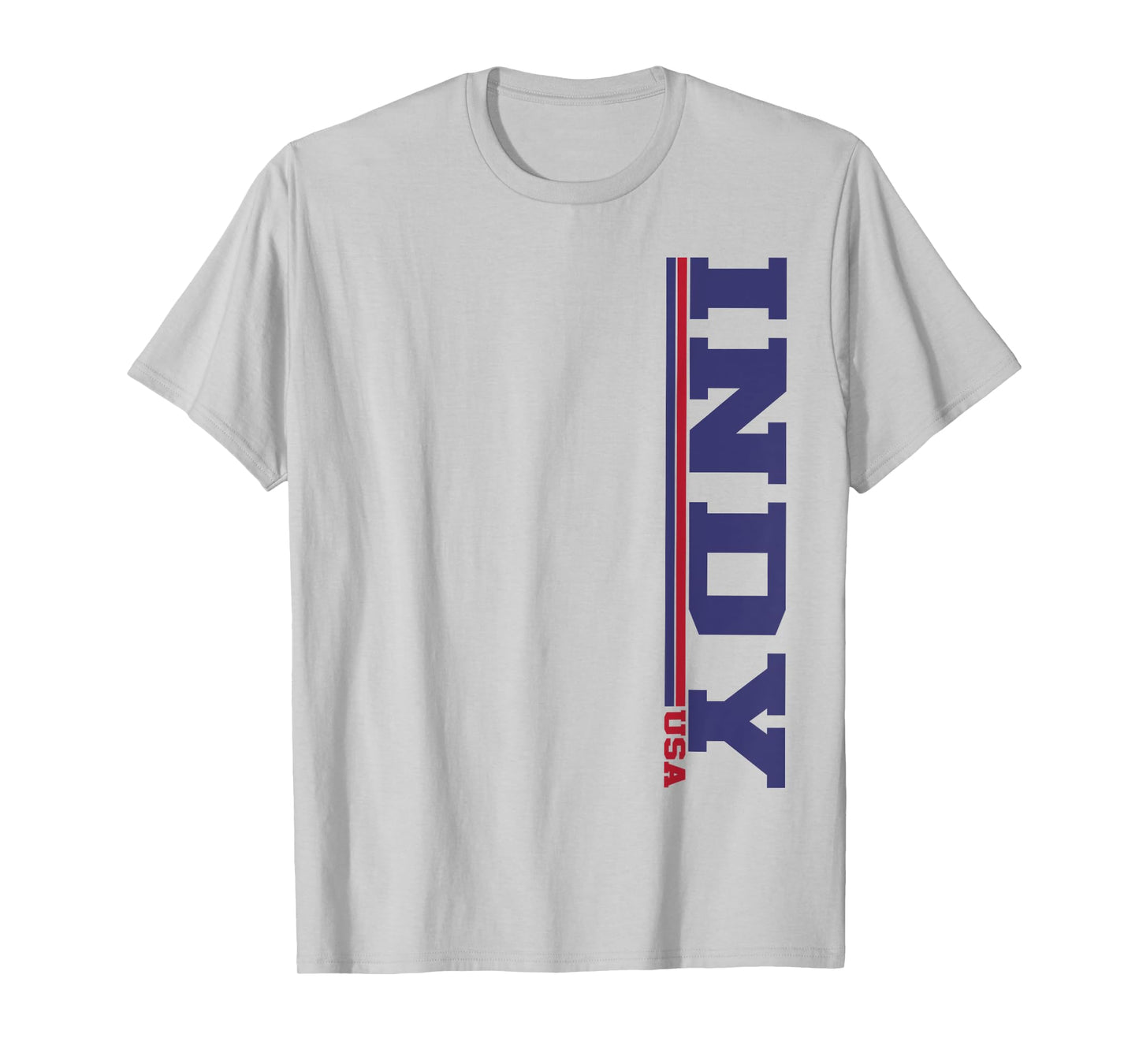 Patriotic Indianapolis USA Vintage Stripes Iconic Indy T-Shirt