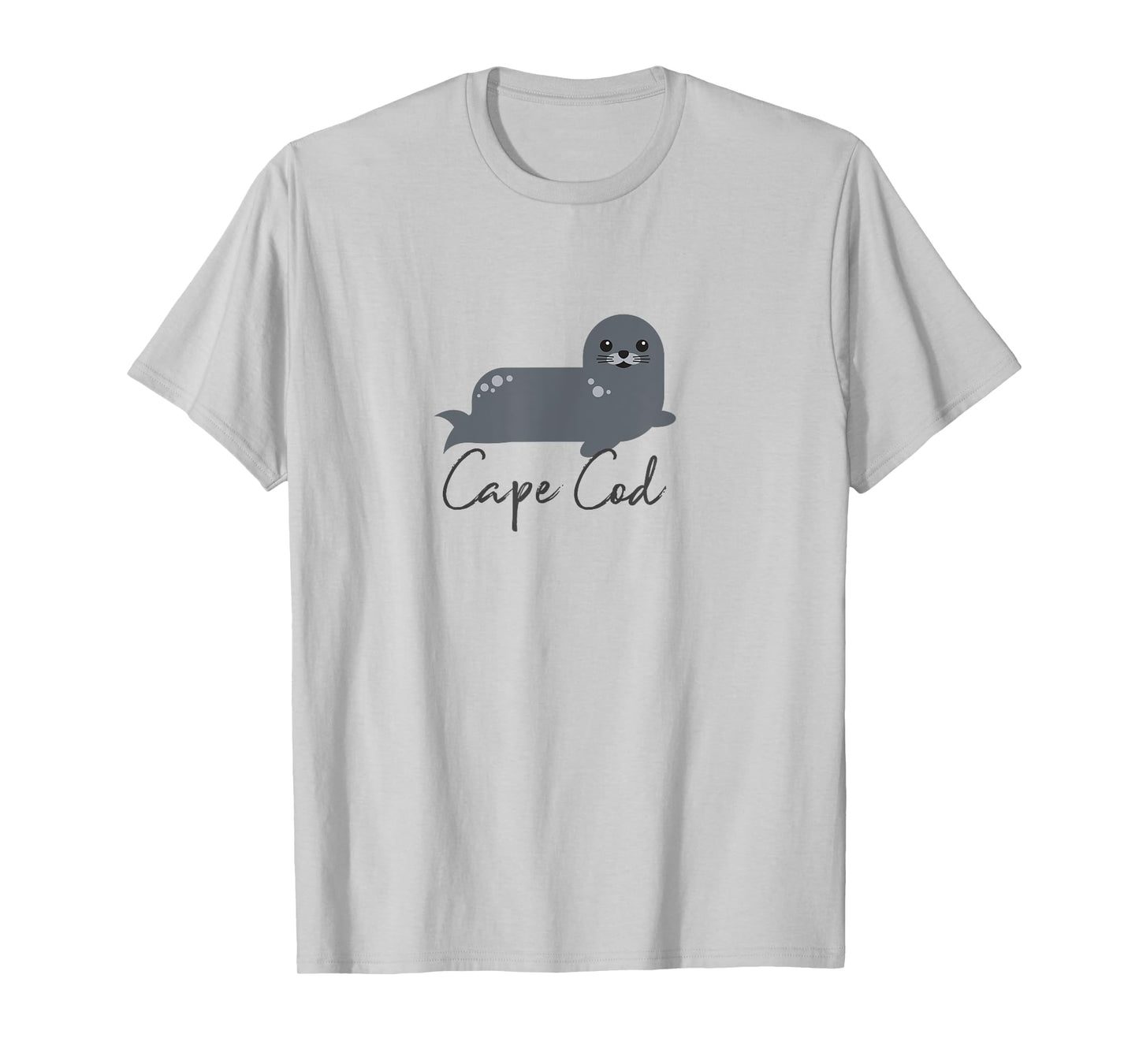 Cape Cod Cute Whimsy Marine Life Harbor Seal Vacation T-Shirt