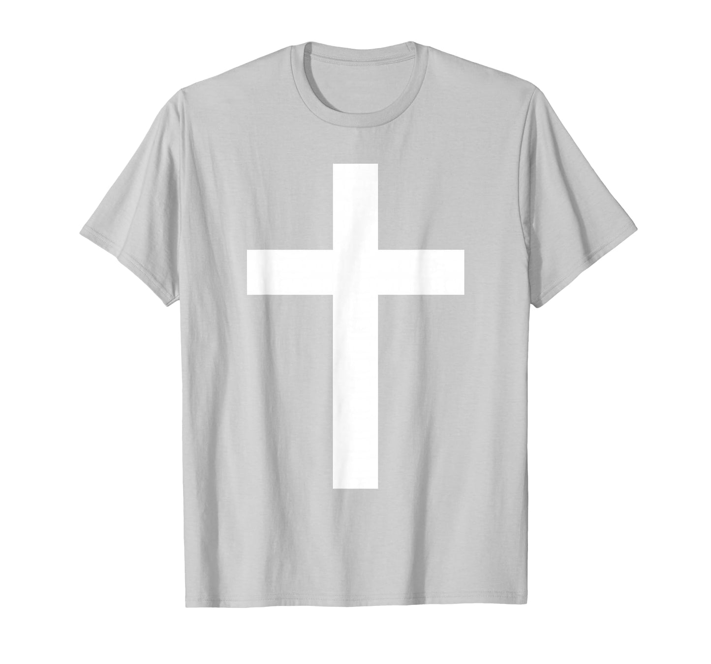 White Christian Jesus Cross Red T-Shirt